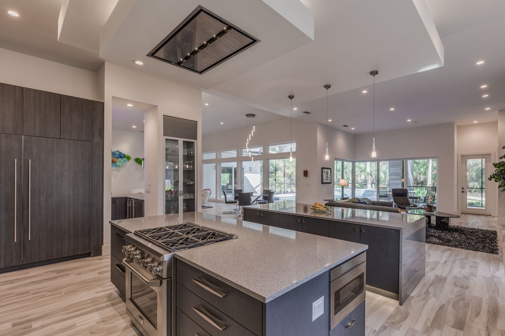 Organic Modern Kitchen in New Custom Home by BeeTree Homes in Jacksonville, Florida Organic Modern Kitchen in New Custom Home by BeeTree Homes in Jacksonville, Florida
