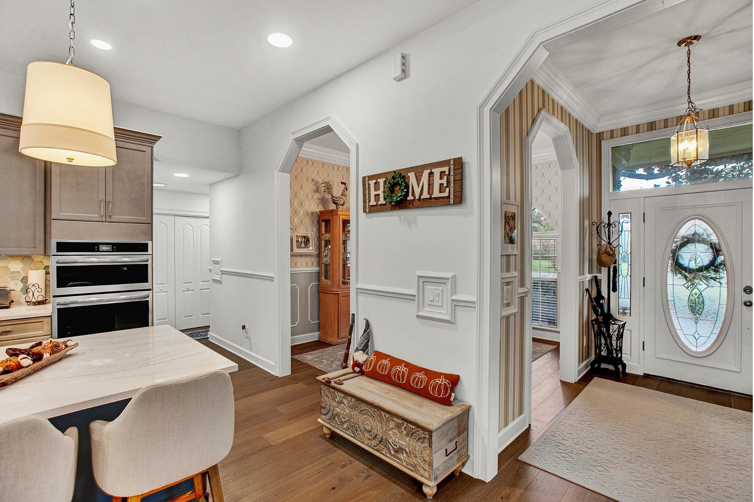 entryway leading into kitchen in a jax beach kitchen remodel